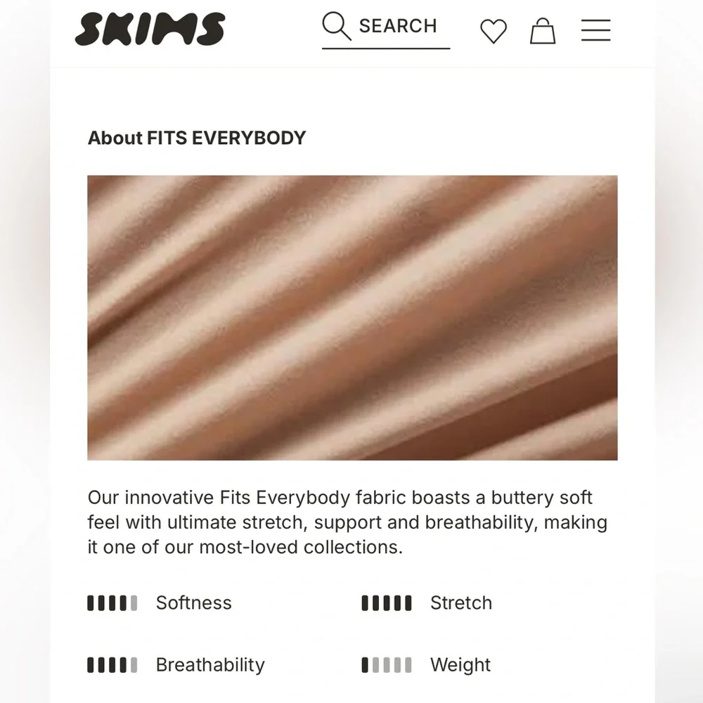 SKIMS Fits Everybody Strapless Bra - Picture 13 of 13